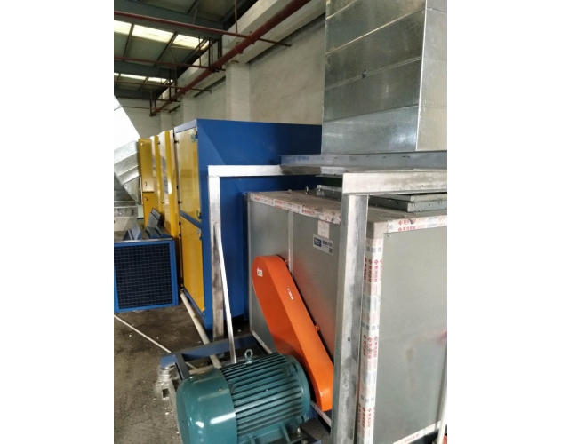 4S店噴漆房廢氣處理工程